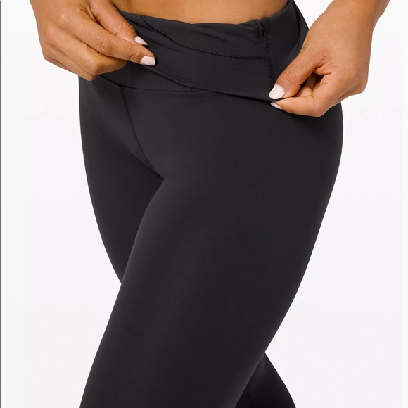 NWT Lululemon Align High Rise Pant 28"  Black - Picture 2 of 12